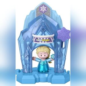 Fisher-Price Little People Disney Frozen Elsa’s Palace Playset Toddler Toy